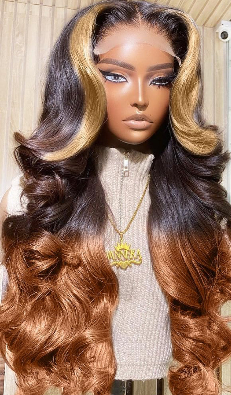 Aurie Ombre Frontal Wig